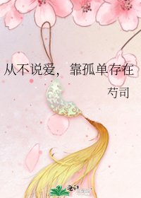 从不说爱,靠孤单存在