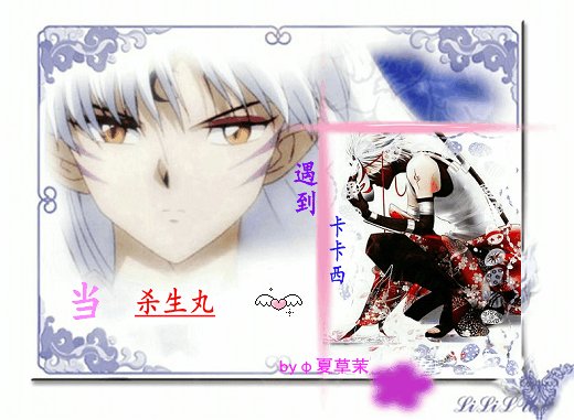(BL/綜漫同人)當殺生皖遇到卡卡西