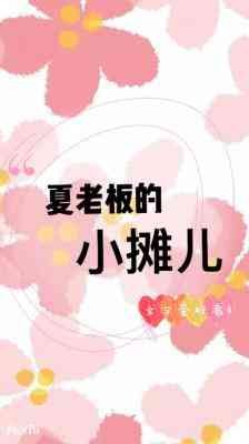 夏老闆的小攤兒